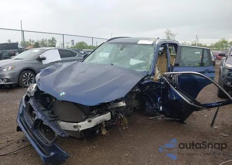 2017 BMW X3 xDrive28I z USA, uszkodzony, nr VIN 5UXWX9C50H0T09821